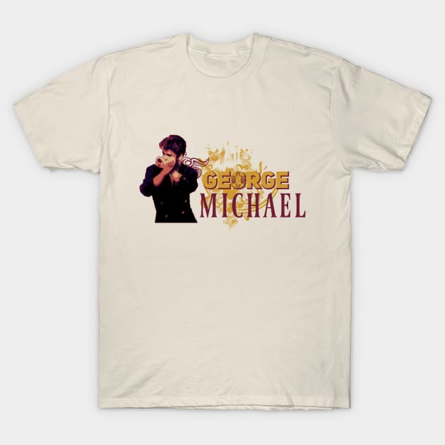 George Michael | Vintage poster T-Shirt by Degiab